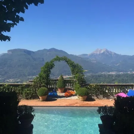 Paradiso,stunning Views Ac Heated Pool Apartamento Coreglia Antelminelli
